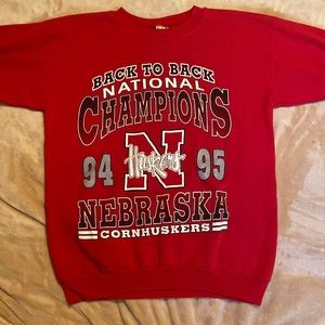 Vintage Nebraska crew neck
